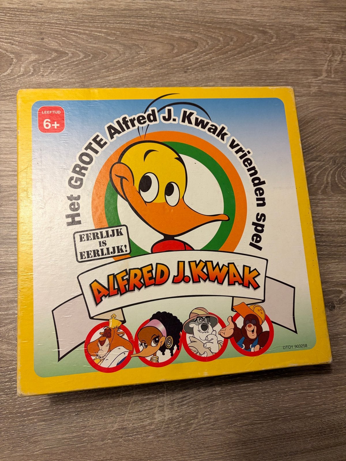 Het Grote Alfred J. Kwak Vrienden Spel - Bordspel, Drie of vier spelers, Ophalen of Verzenden, Zo goed als nieuw