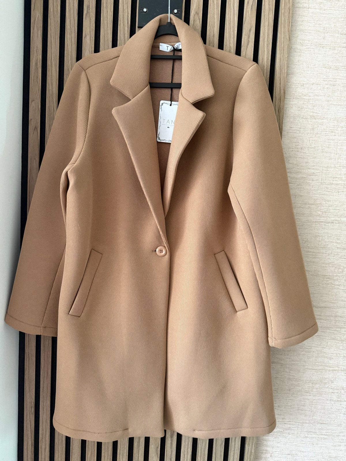 Nieuwe Tan Camel Scuba Tussenjas / Blazer - Maat L (tot 44), Verzenden, Nieuw, Maat 42/44 (L), Bruin