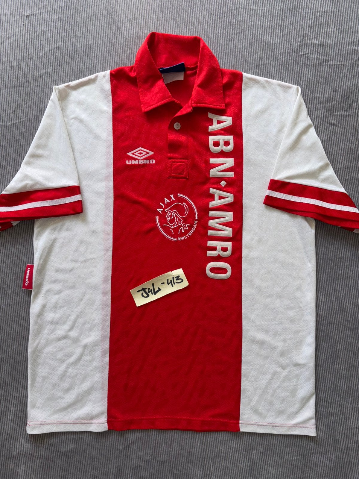 Ajax shirt Umbro 1993/1994 champions league afca fside tdk, Maat XS of kleiner, Verzenden, Zo goed als nieuw, Shirt