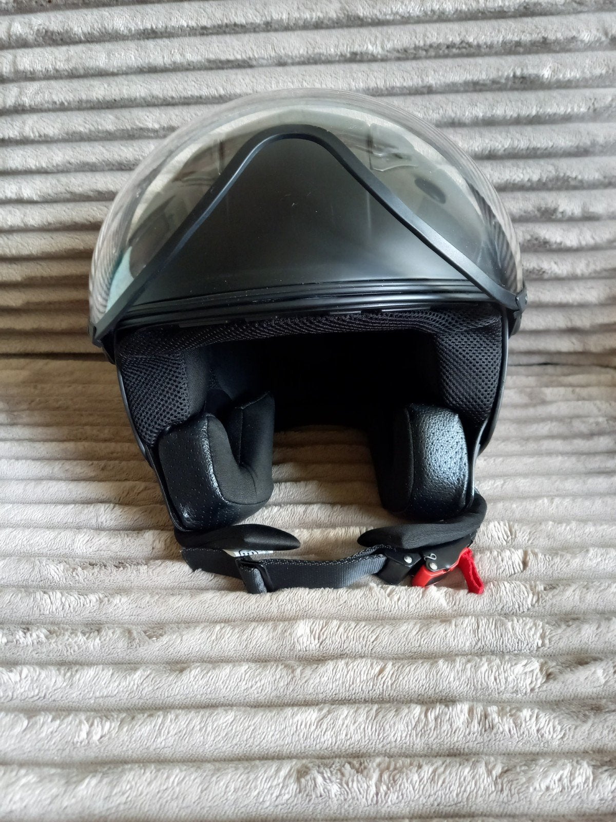 Vito Helmets Jethelm - Mat Zwart - Maat S, Motoren, Kleding | Motorhelmen, Ophalen of Verzenden