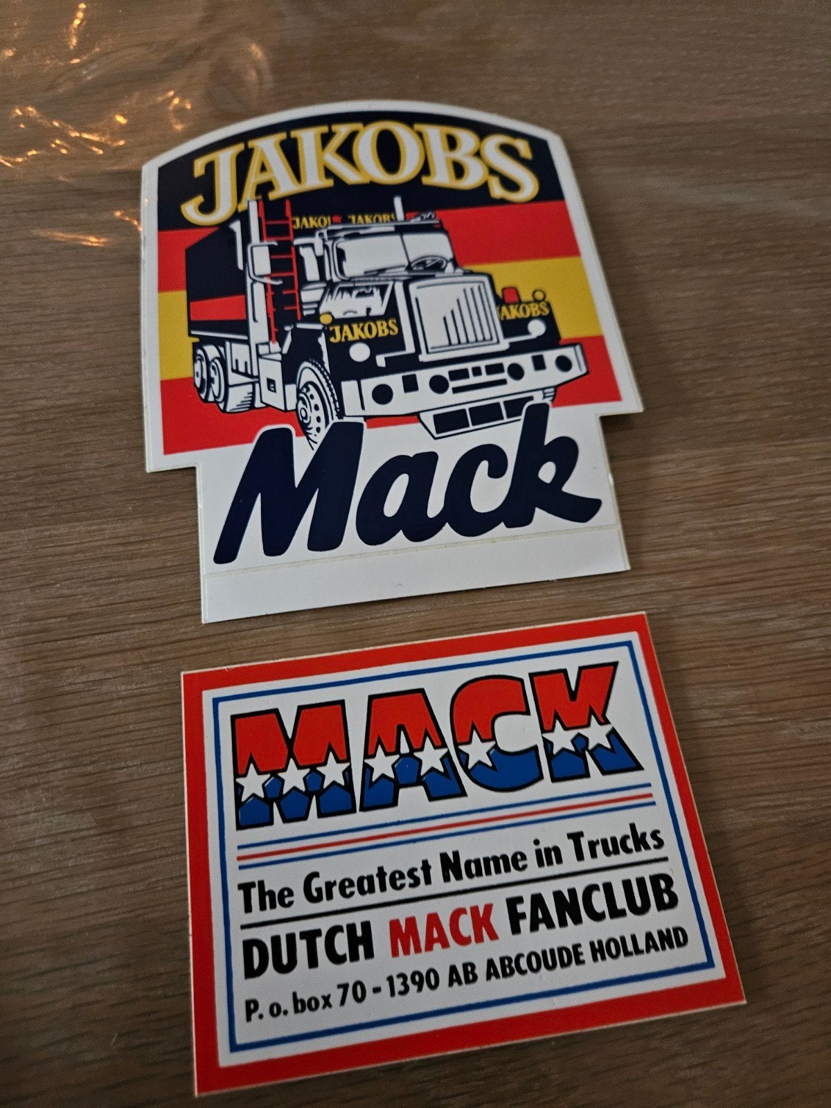 Mack Trucks Vrachtwagen stickers, Ophalen of Verzenden