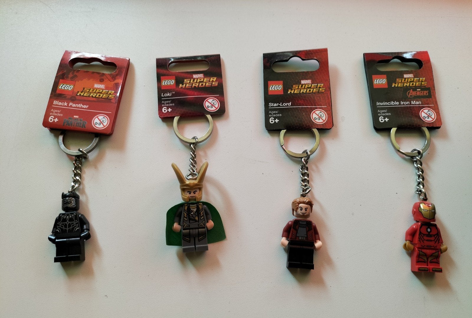 LEGO Marvel Super Heroes Sleutelhangers - Nieuw!, Ophalen of Verzenden, Nieuw