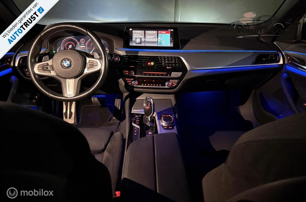 BMW 530e M-Sport Head Up Display Sfeerverlichting 360 Camera, Auto's, 1998 cc, Achterwielaandrijving, Gebruikt, 4 cilinders