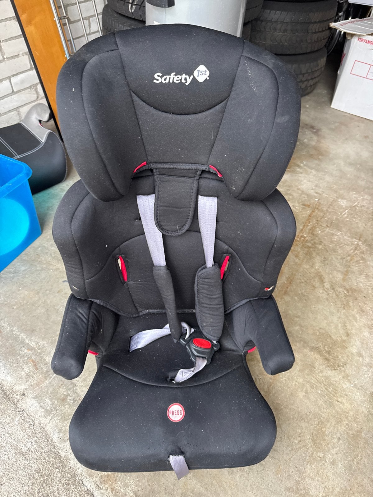 Safety 1st autostoel met afneembare zitting, Gebruikt, Afneembare rugleuning, 9 t/m 36 kg, Ophalen