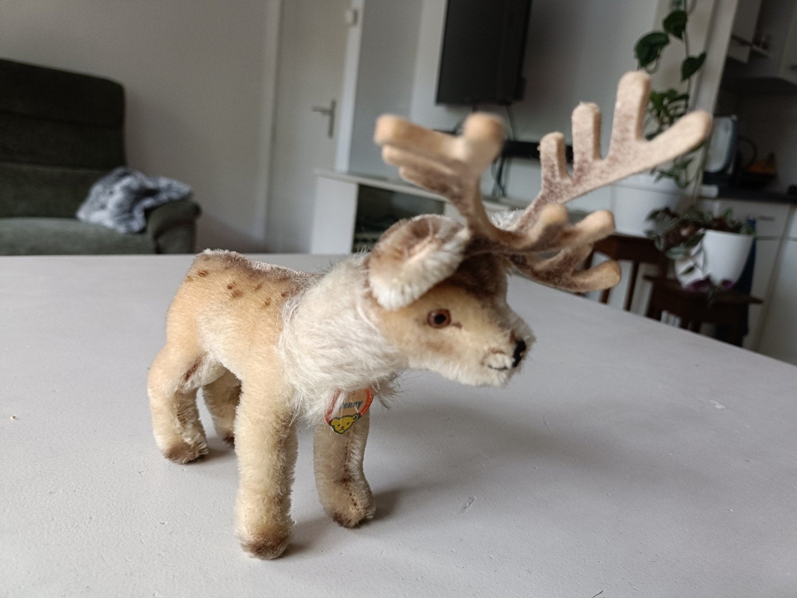 vintage Steif Renny  met een Steiff-ID, Antiek en Kunst, Ophalen of Verzenden