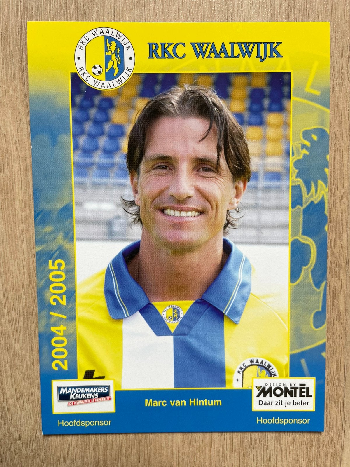 Fotokaart Marc van Hintum (RKC, Vitesse) ., Verzamelen, Ophalen of Verzenden, Vitesse, Spelerskaart