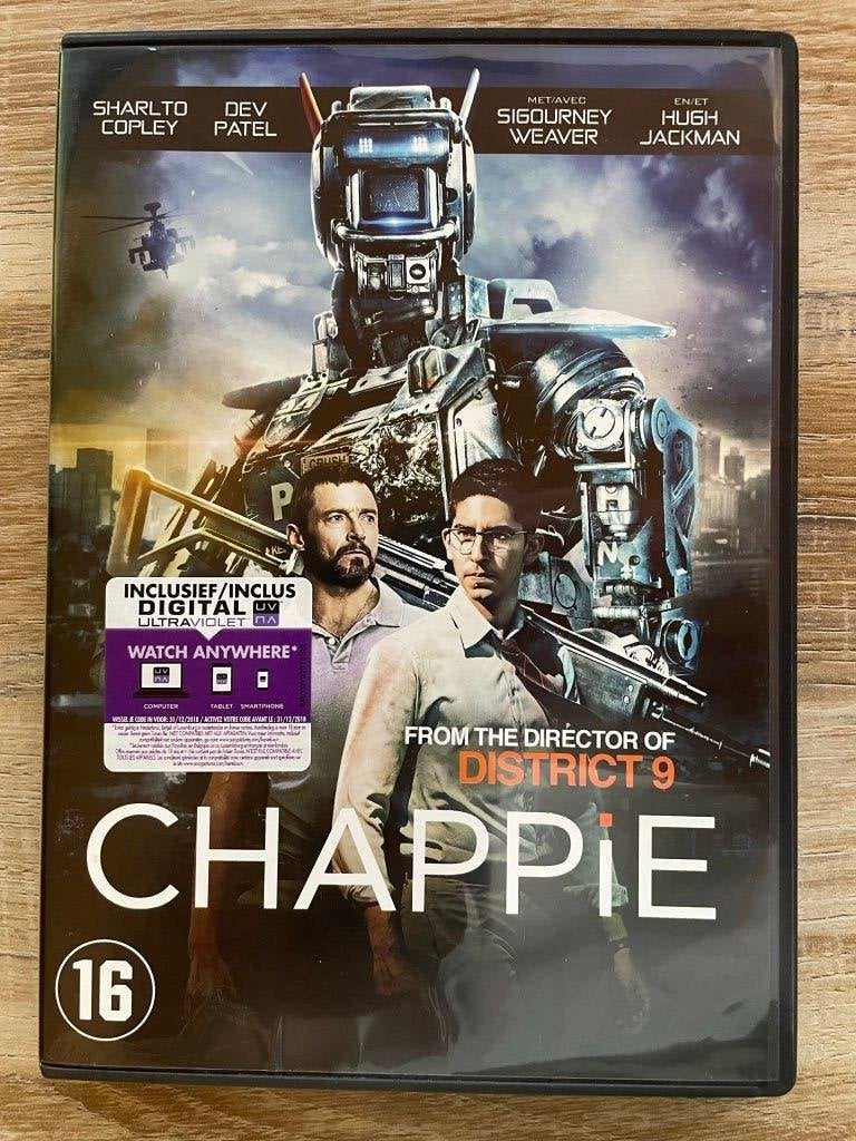 Chappie (2015) - dvd, Gebruikt, Vanaf 16 jaar, Nederlands, Ophalen of Verzenden