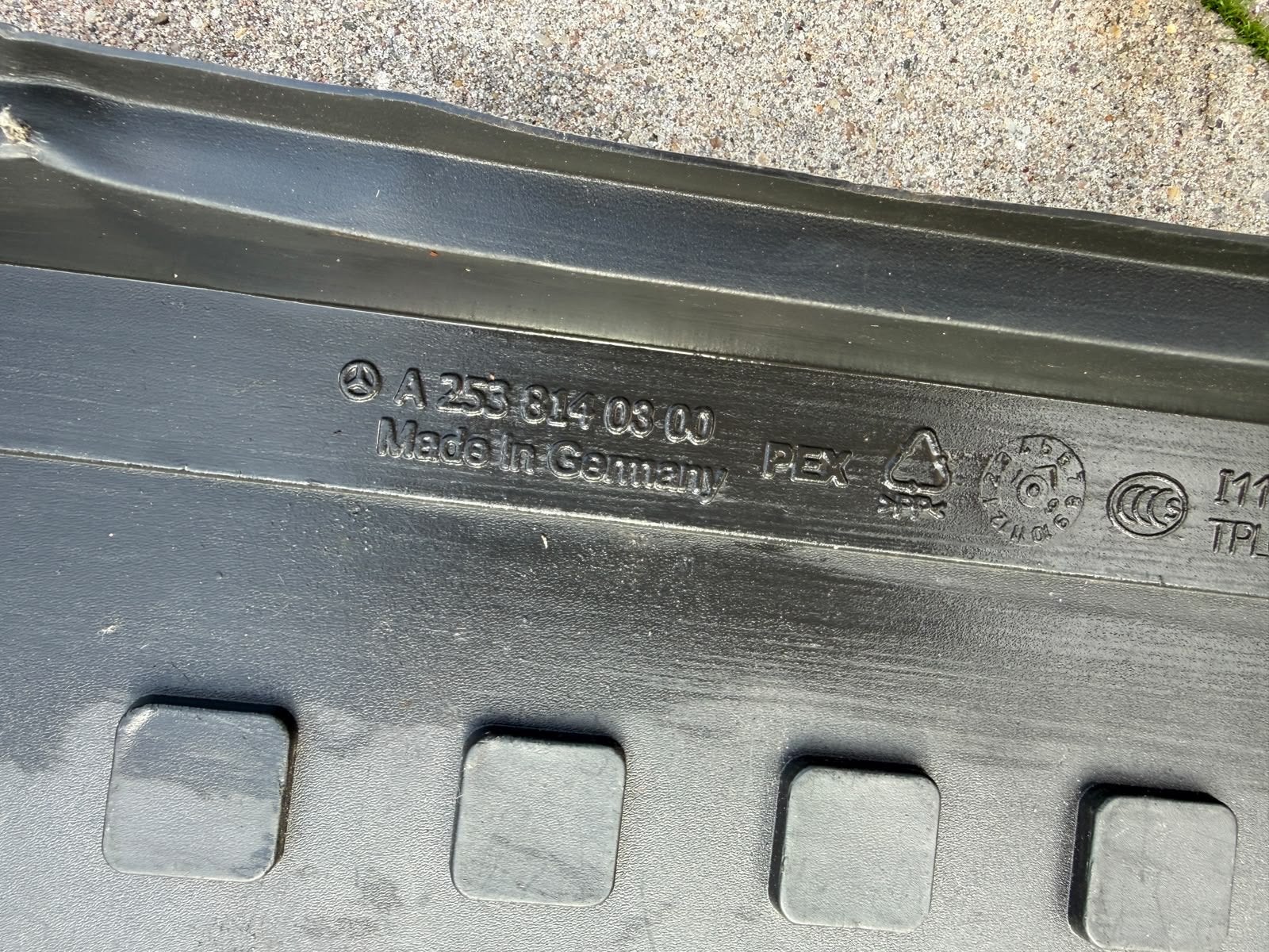 Mercedes-Benz Kofferbak beschermer A 253 814 03 00, Ophalen, Gebruikt