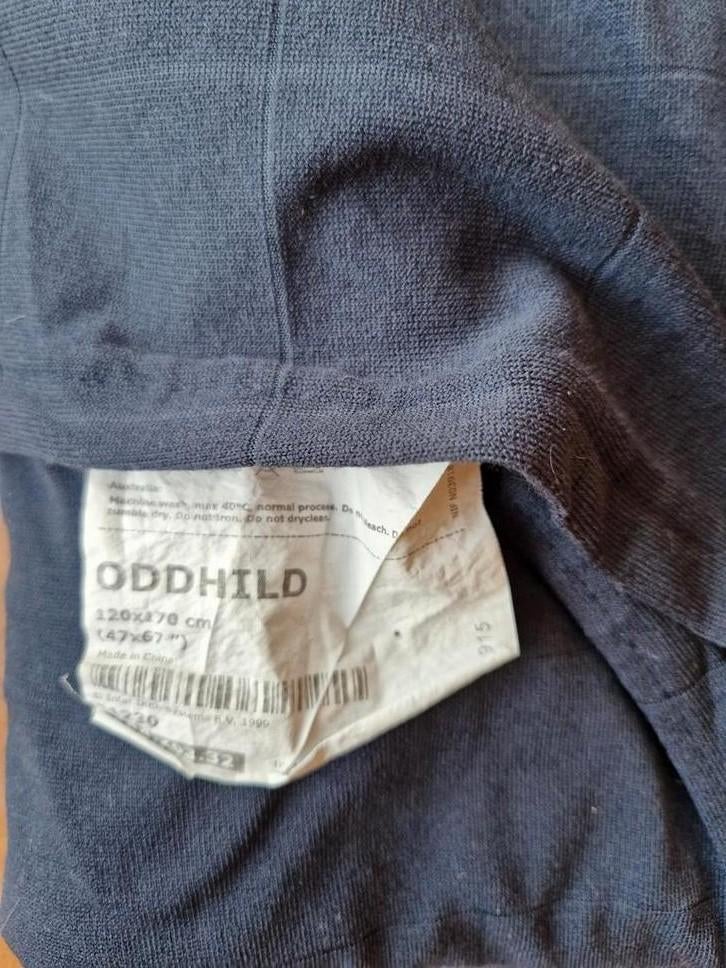 Donkerblauwe kleed  Oddhild van Ikea, 100 tot 150 cm, Blauw, Ophalen of Verzenden, Zo goed als nieuw