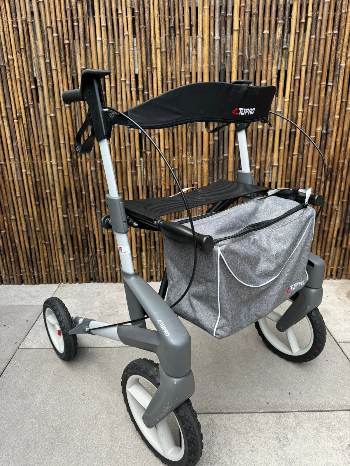 Rollator topro troja Olympos ATR M off road, Ophalen, Opvouwbaar, Gebruikt