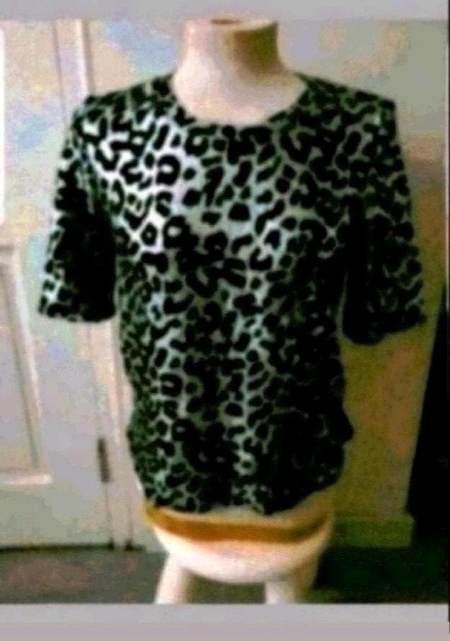 Nieuw leopardprint top, Ophalen of Verzenden, Nieuw, Maat 38/40 (M), Korte mouw