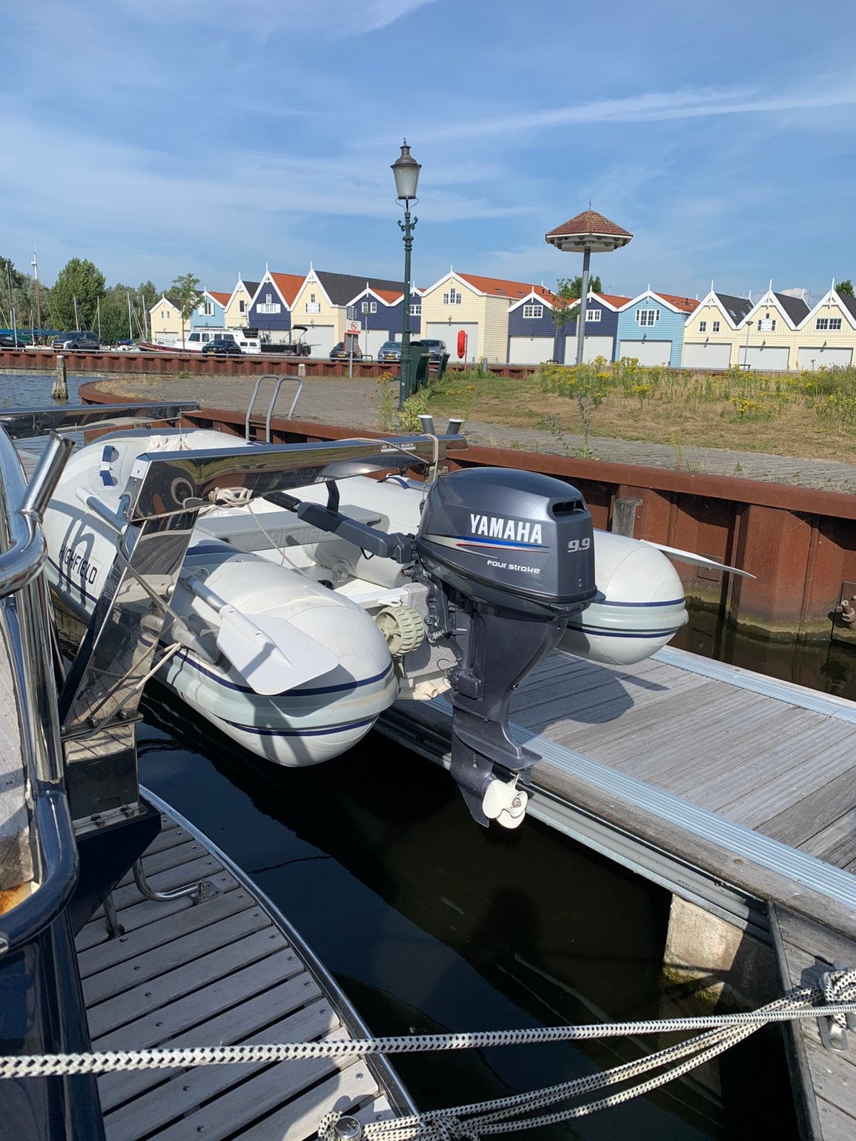 Te ruil highfield 2.60 dingy met 9,9 4t yam voor jet dingy, Watersport en Boten, Ophalen, Gebruikt, Motor en Techniek