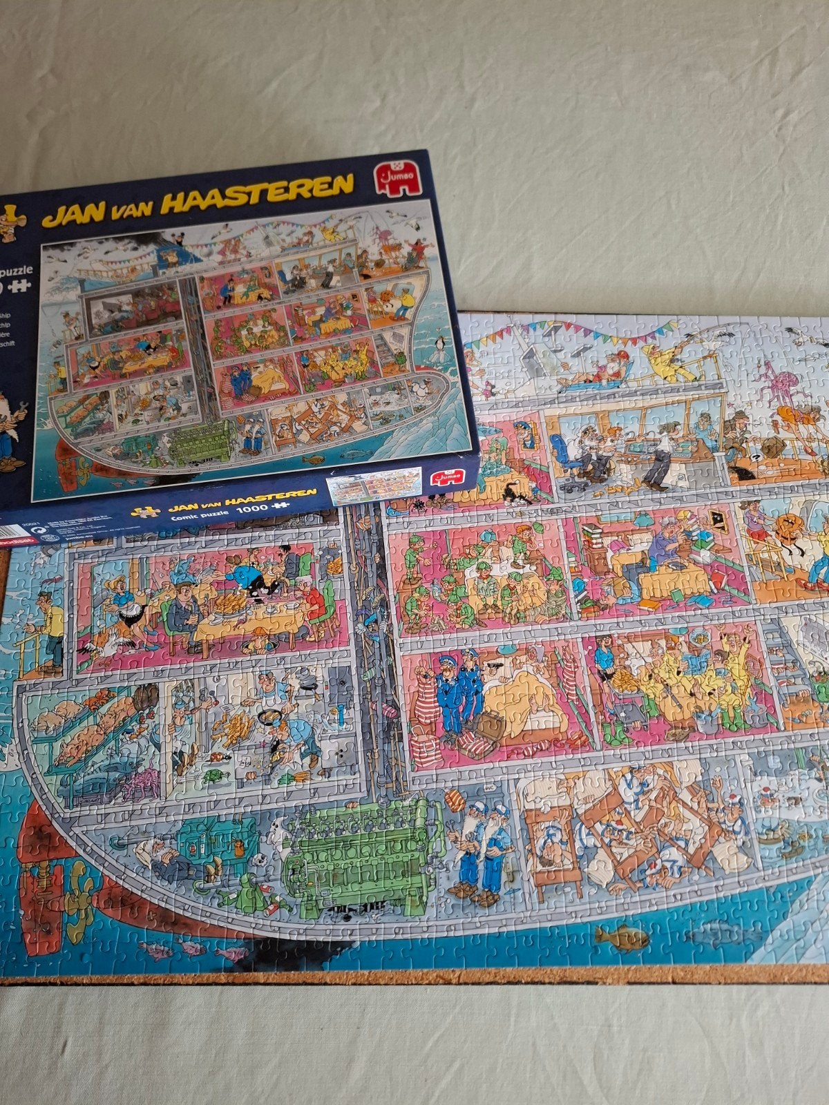 Van haasteren, Ophalen