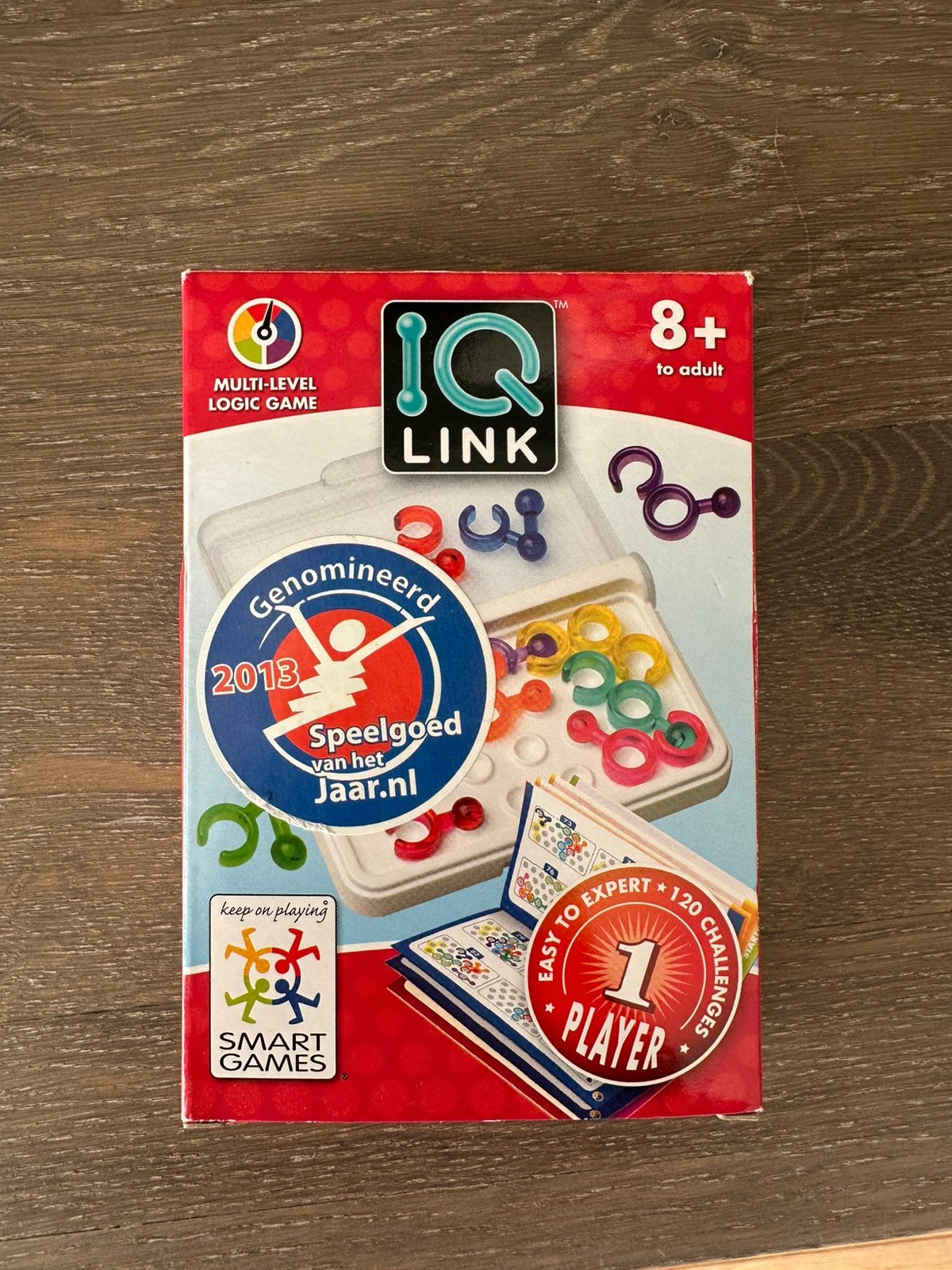 IQ link, Ophalen of Verzenden, Minder dan 500 stukjes, Zo goed als nieuw, Rubik's of 3D-puzzel
