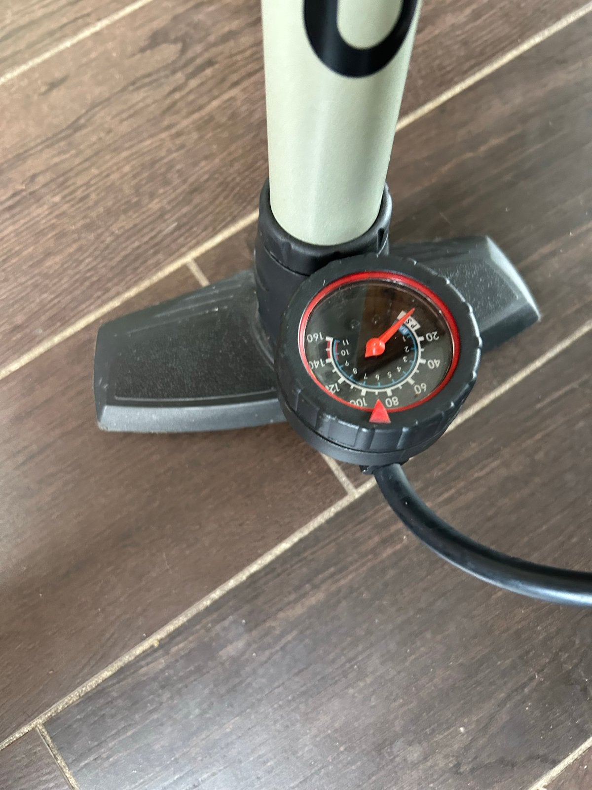 CORDO fietspomp met drukmeter, Ophalen, Drukmeter, Gebruikt