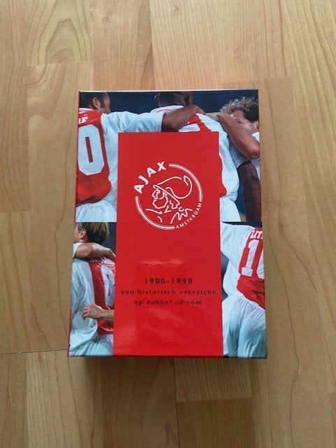 AJAX STORY = 1900-1998 Historisch Overzicht CD-Rom, Ophalen of Verzenden, Zo goed als nieuw, Ajax, Overige typen