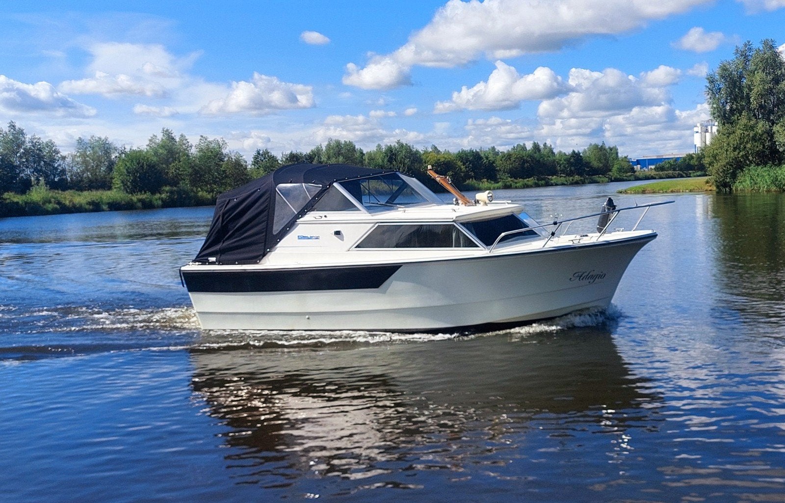 Nette Marco 720 met Boegschroef en nette kap, Benzine, Gebruikt, Boegschroef, Ophalen of Verzenden