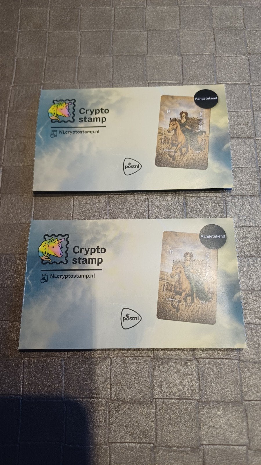 NL crypto stamp 5, Ophalen of Verzenden, Na 1940, Postfris