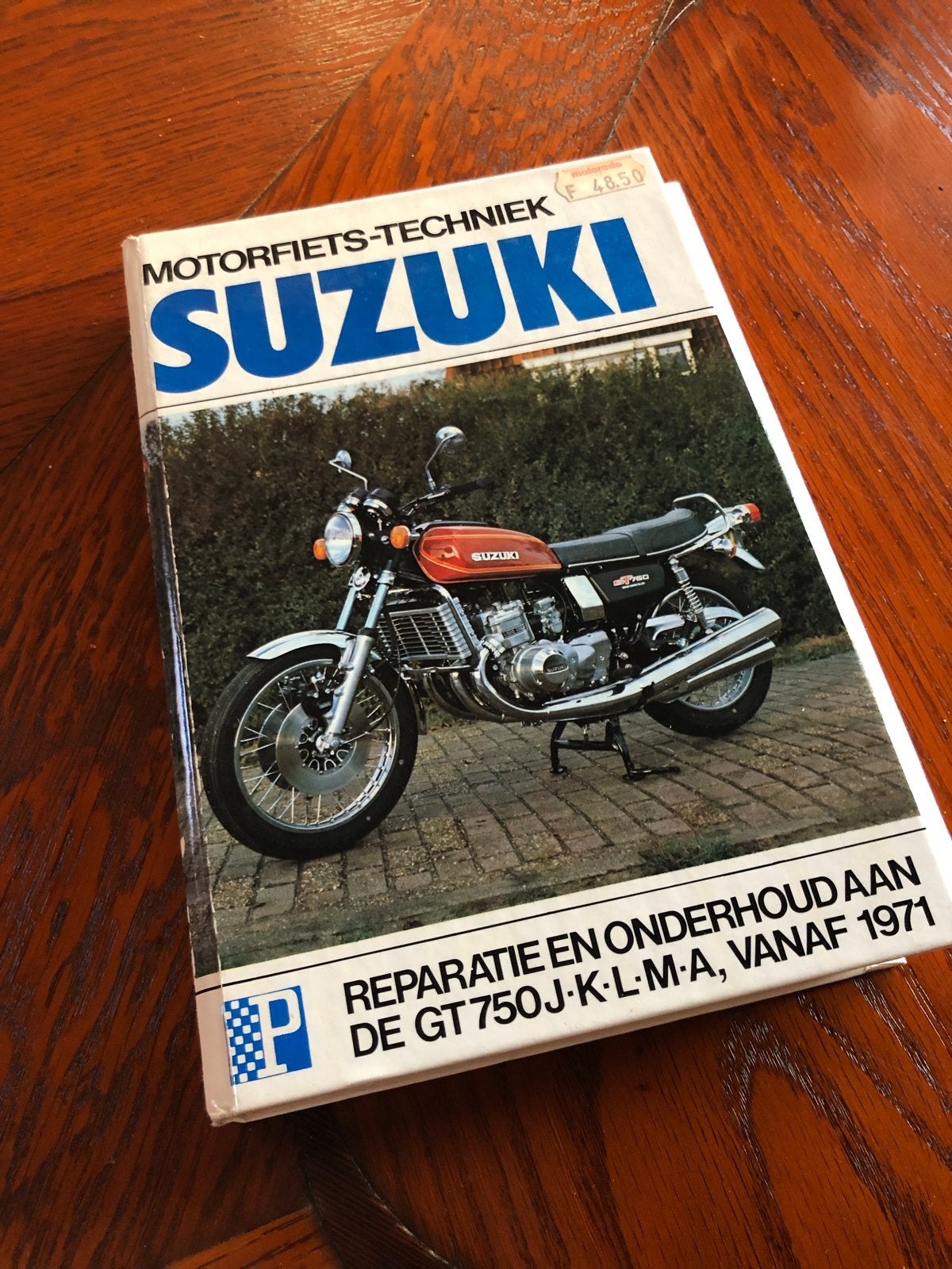 Suzuki 750GT Motorfiets Techniek Werkplaats Handboek 1976, Ophalen of Verzenden, Suzuki