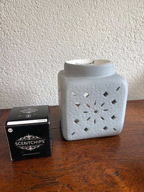 Scentchips brander + navulling chips, 10 cm, Geurverspreider, Overige merken, Ophalen of Verzenden