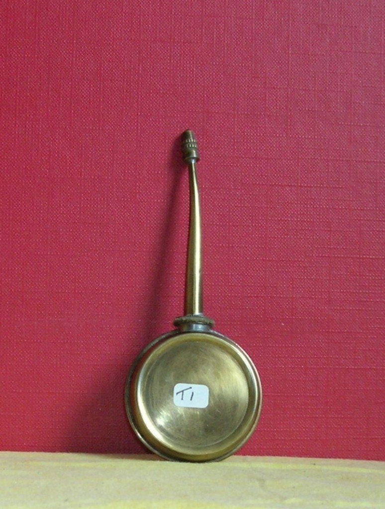 T1 KOPER ROND OLIESPUITJE 4.5 CM LANG 12 CM P STUK 19.50, Ophalen of Verzenden