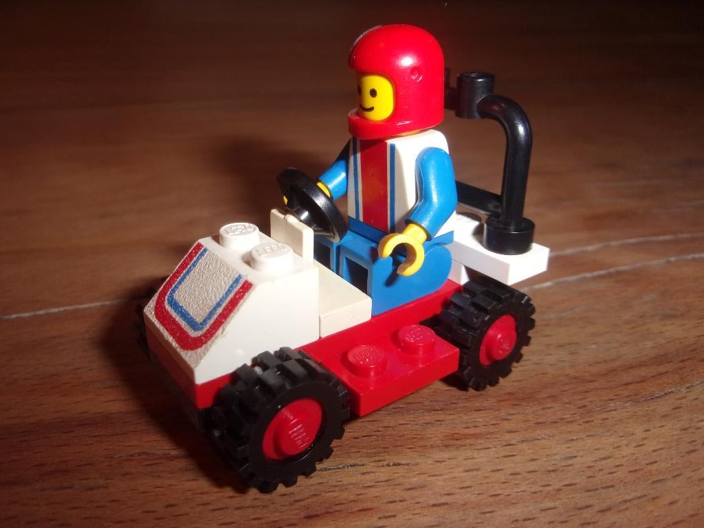 Lego Town  6609-1 Race Car uit 1980 (2), Gebruikt, Overige thema's, Lego, Ophalen of Verzenden