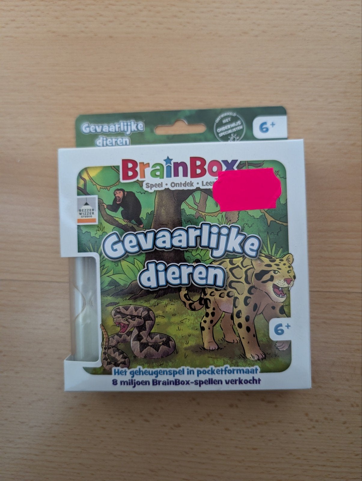 Brain Box gevaarlijke dieren, Ophalen, Volle zon