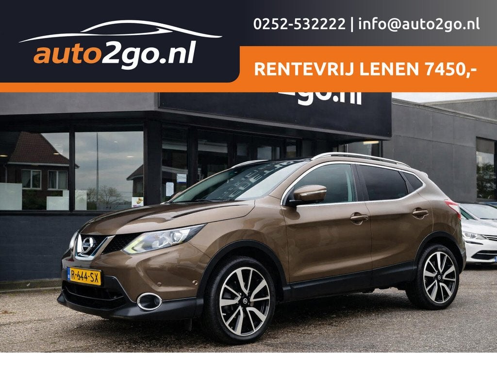 Nissan QASHQAI 1.2 PREMIER EDITION PANODAK LEDER 360.CAMERA, Auto's, Nissan, Te koop, Qashqai, 360° camera, ABS, Achteruitrijcamera