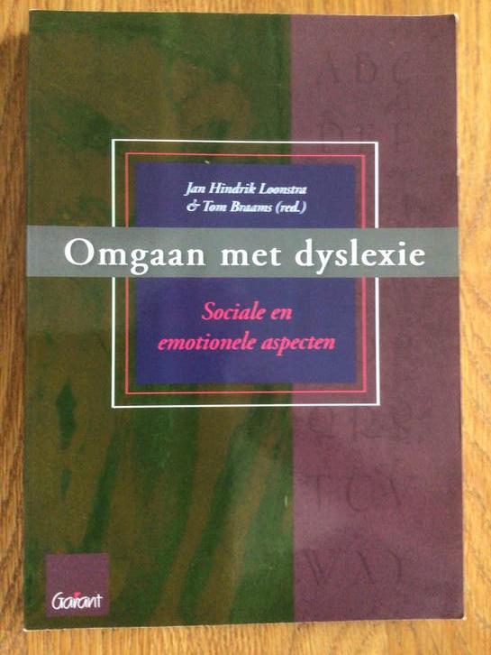 Omgaan met dyslexie z.g.a.n. KOOPJE, Boeken, Ophalen of Verzenden, Zo goed als nieuw, Ontwikkelingspsychologie