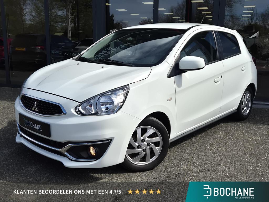 Mitsubishi Space Star 1.0 Active | Navigatie |, Stof, Gebruikt, 450 kg, Wit