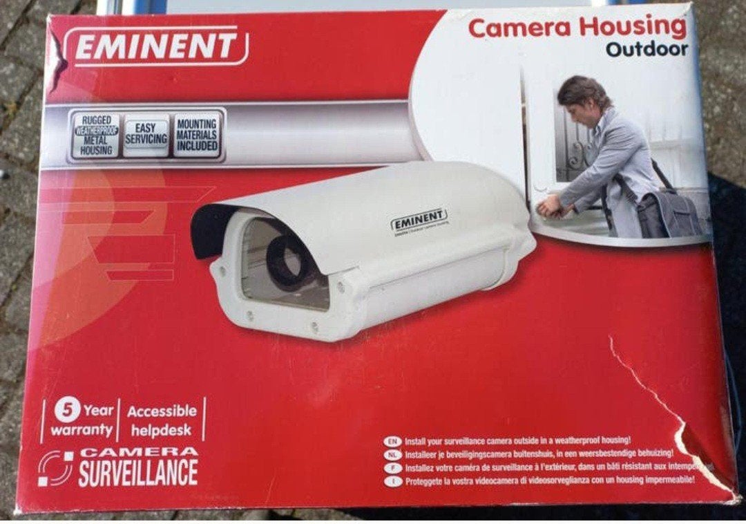 Eminent Camerabehuizing Buiten - Robuust & Weerbestendig, Audio, Tv en Foto, Videobewaking, Ophalen of Verzenden, Nieuw, Buitencamera