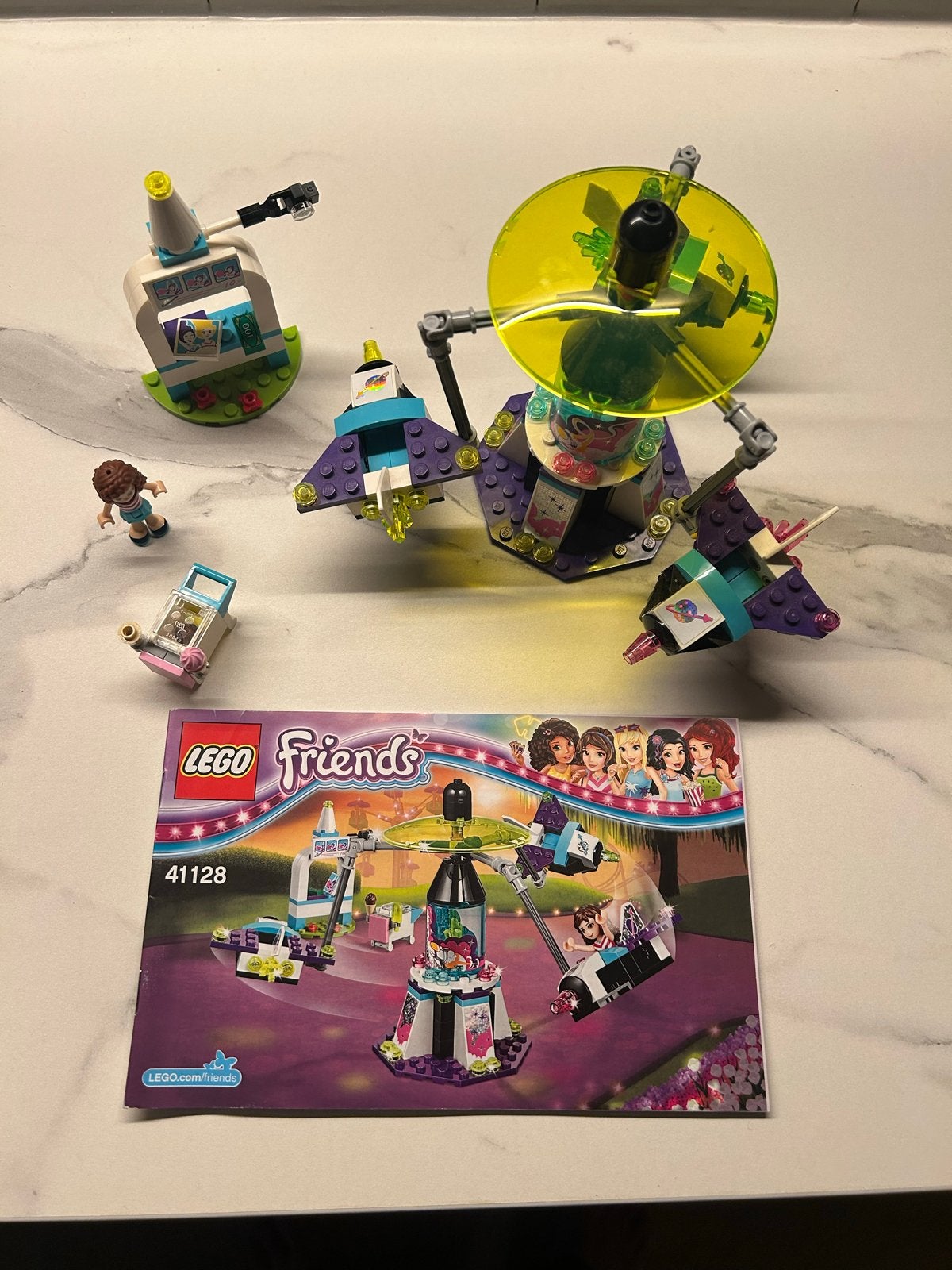 LEGO Friends 41128 Pretpark Ruimtevlucht, Lego, Friends, Ophalen of Verzenden, Zo goed als nieuw