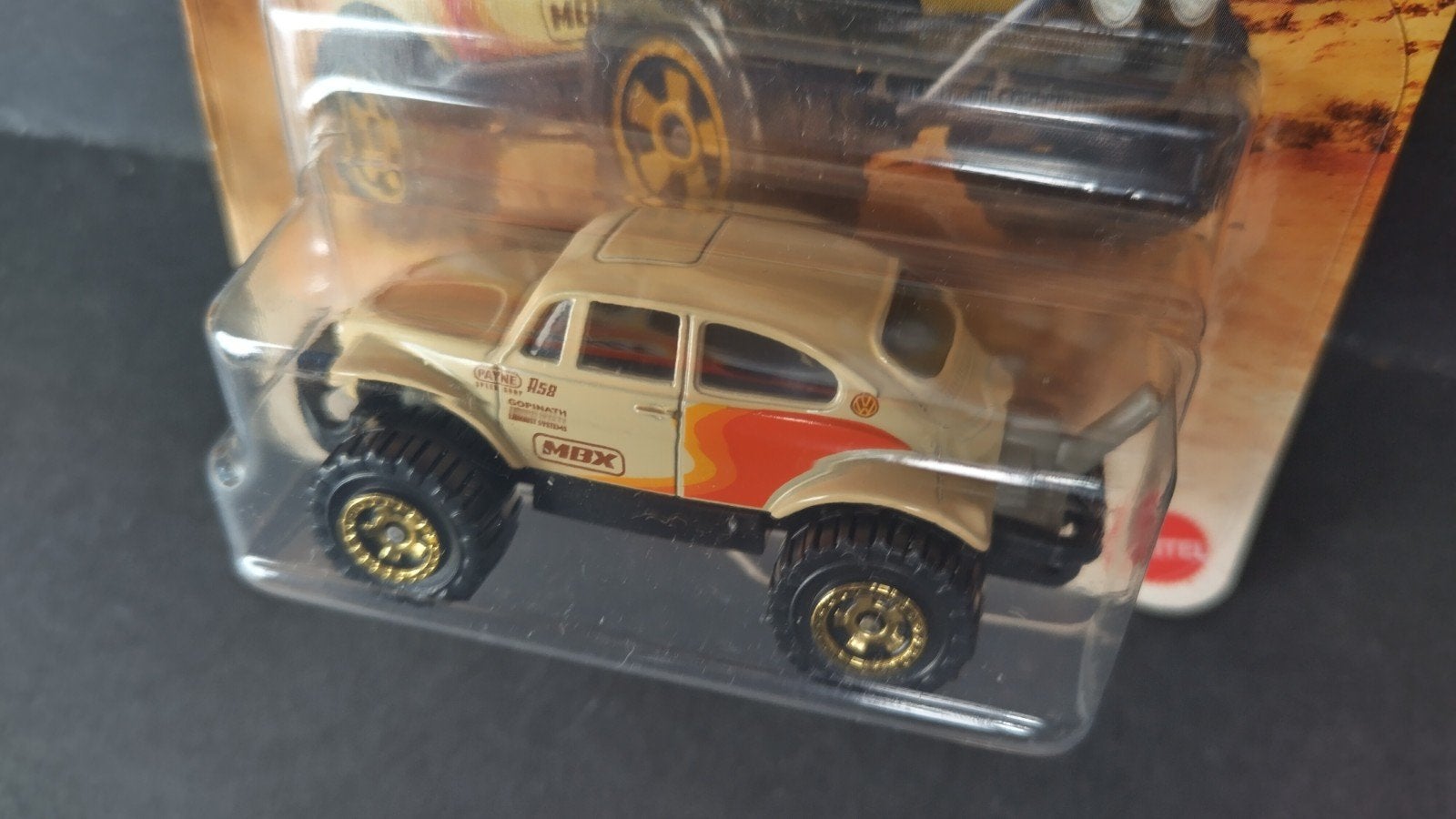 Volkswagen VW Baja Bug beige 1:64 3inch Matchbox Pol, Auto, Verzenden, ., Nieuw