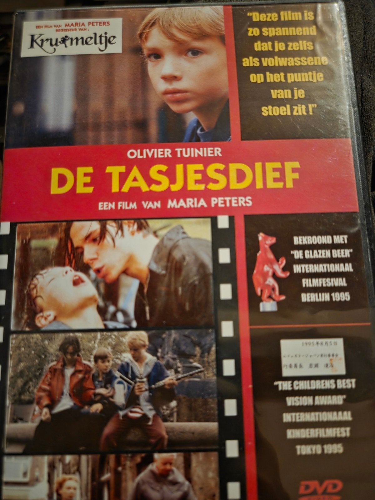 Kruimeltje De Tasjesdief, Cd's en Dvd's, Alle leeftijden, Ophalen of Verzenden, Zo goed als nieuw, Actie en Avontuur