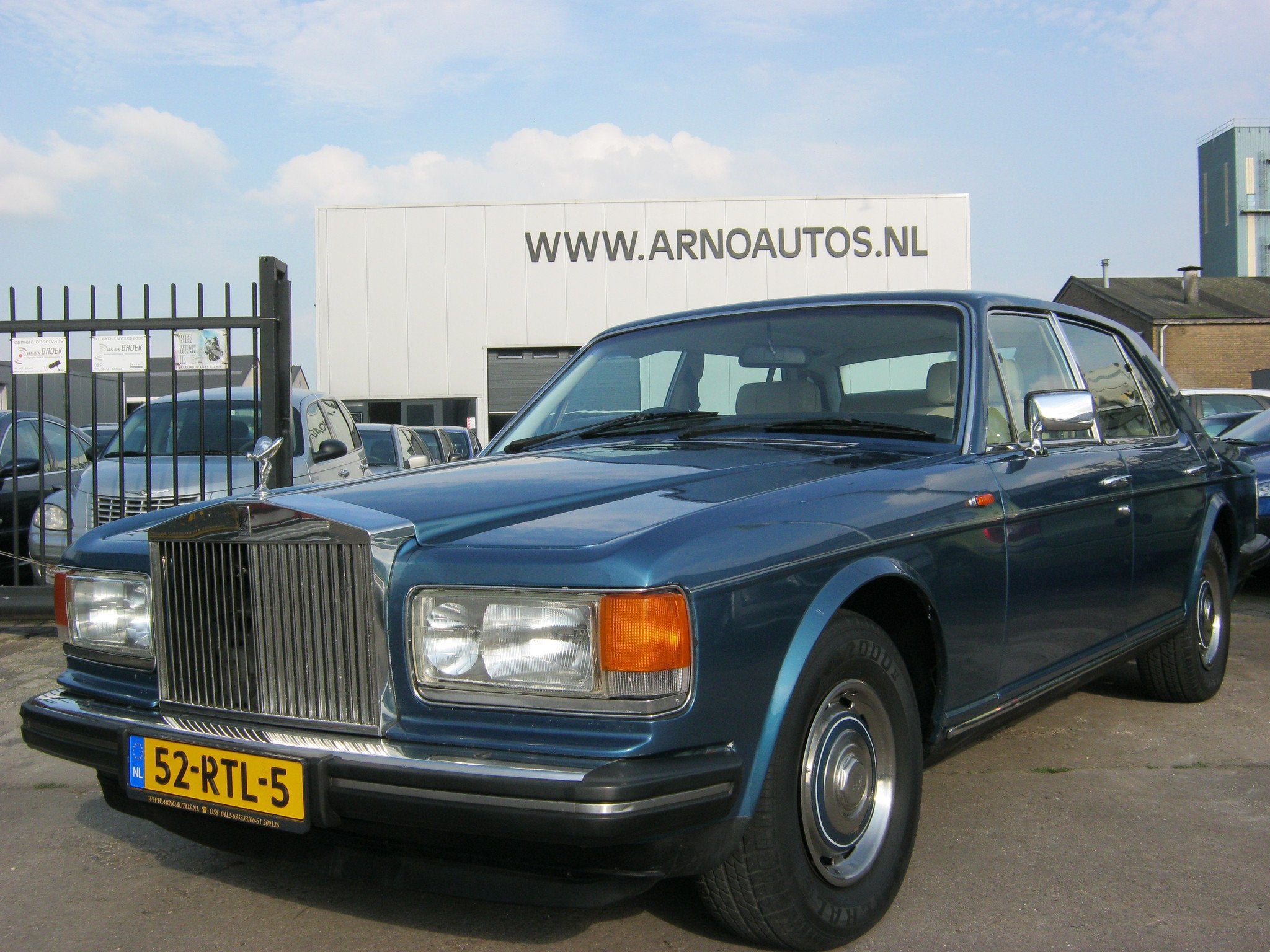 Rolls-Royce Silver Spirit 6.8 AUTOMAAT, OLDTIMER/WEGENBELAST, Auto's, Automaat, Elektrische buitenspiegels, Achterwielaandrijving