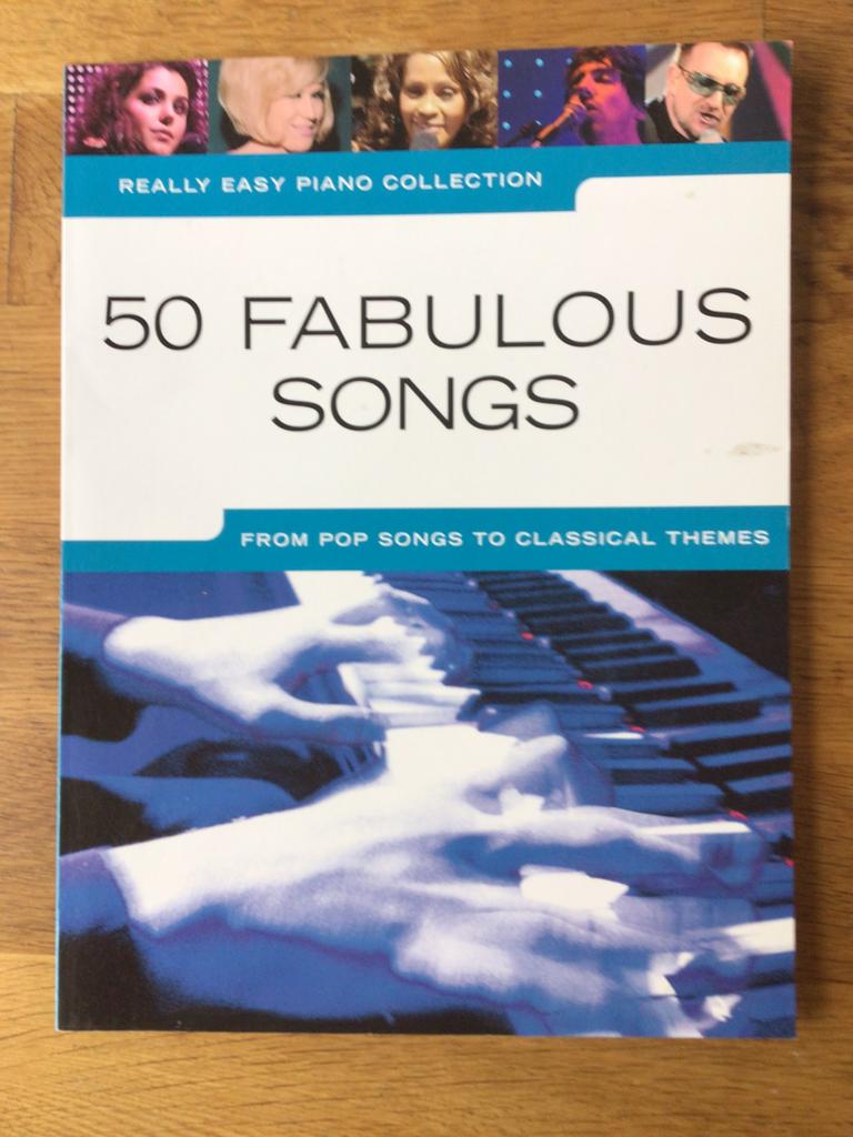 Really easy piano collection, 50 fabulous songs, Ophalen of Verzenden, Zo goed als nieuw, Thema, Piano
