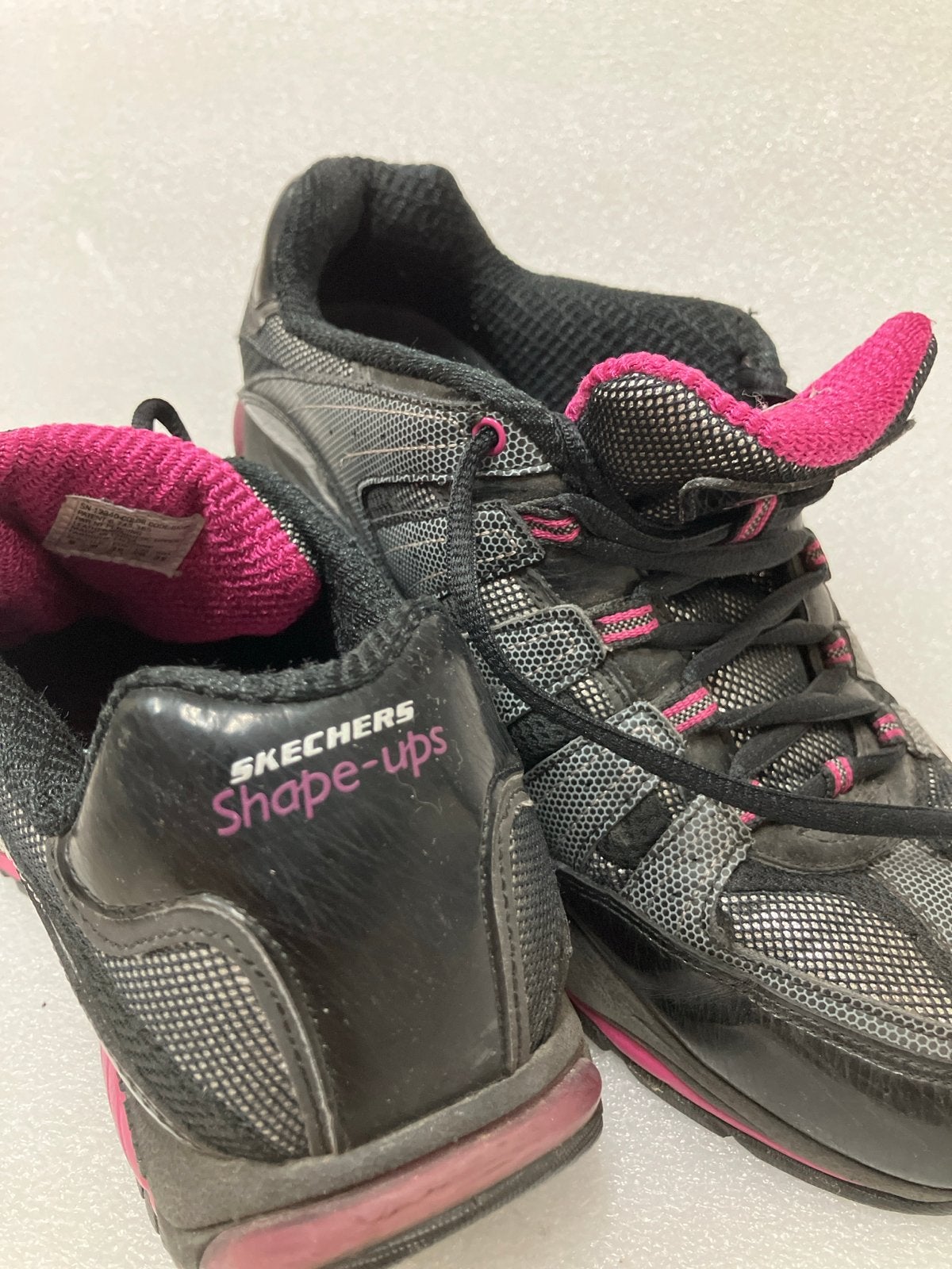 Skechers Shape Ups schoenen - Maat 39, Zwart, Gedragen, Wandelschoenen, Ophalen of Verzenden