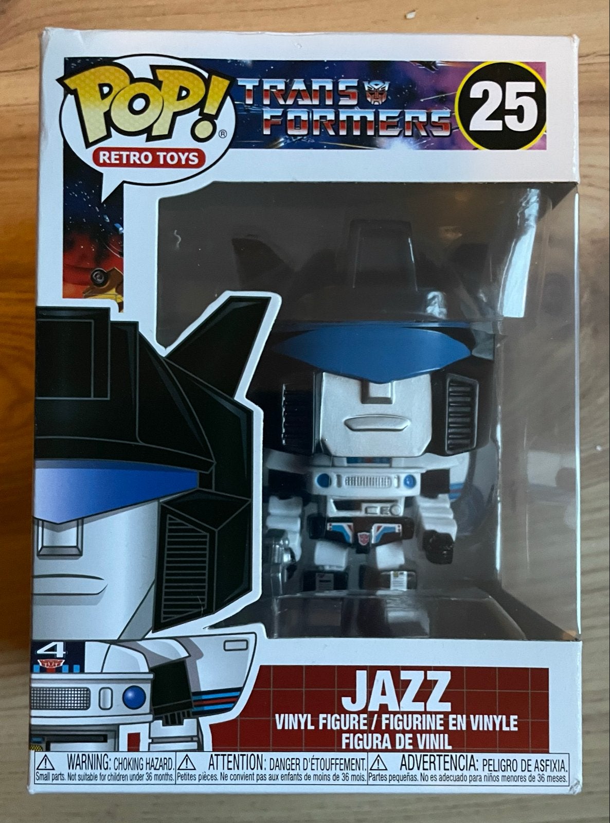 Funko Pop! Retro Toys Transformers Jazz #25, Ophalen of Verzenden, Nieuw