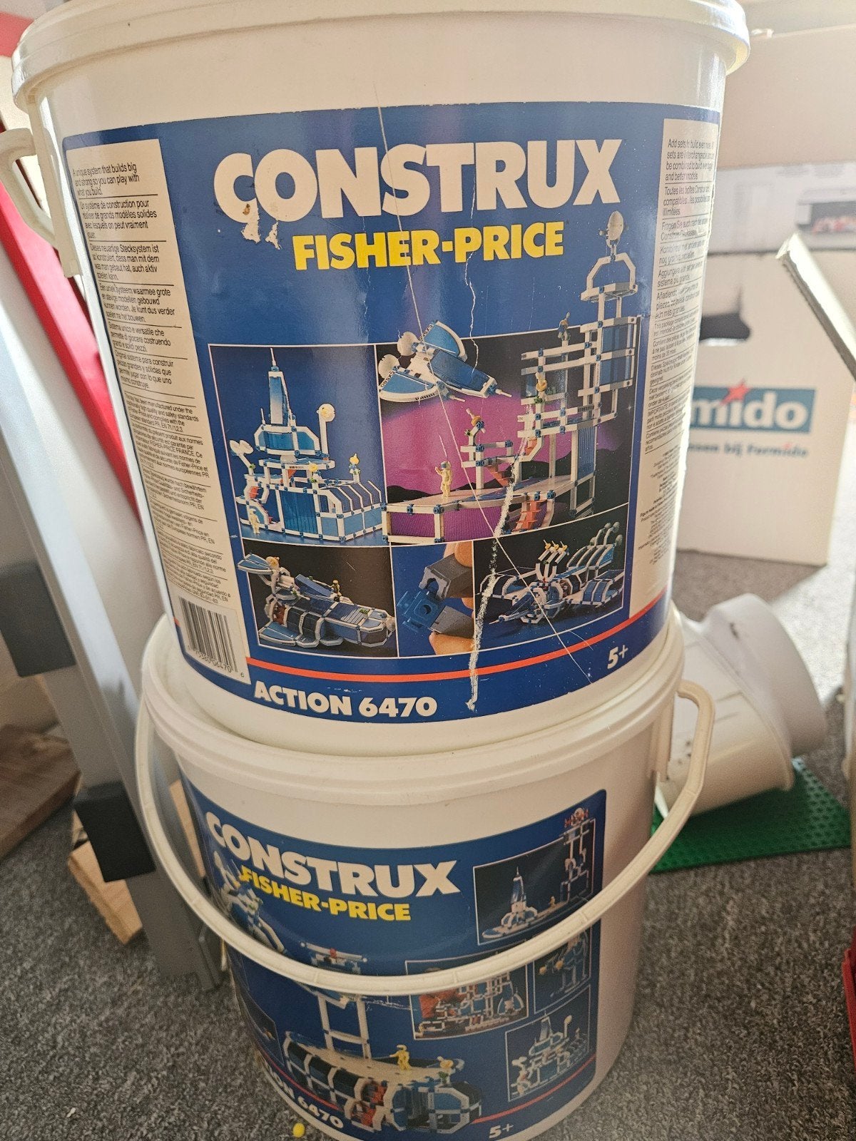 Construx Fisher-Price bouwsysteem, Ophalen