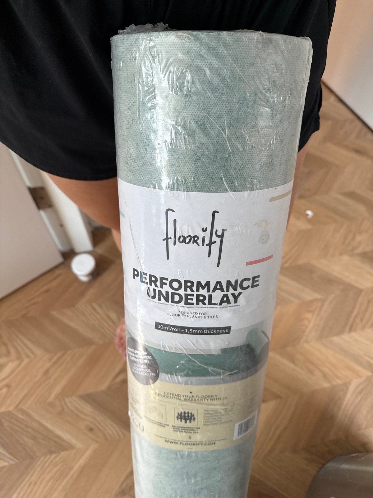 Floorify Performance Underlay - 10m² rol, Ophalen, Overige typen, Nieuw, 10 m² of meer