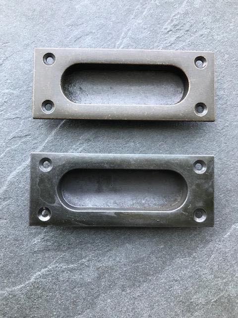 Metalen deurklink handvat schuifdeur deurknop deur of kast, Verburgt Vintage, Meerkleurig, Nieuw, Ophalen of Verzenden