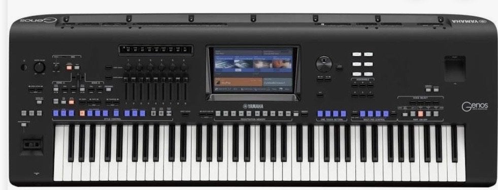 Yamaha Genos1 met speakers.  2000€, Muziek en Instrumenten, Ophalen, Zo goed als nieuw, 76 toetsen, Yamaha