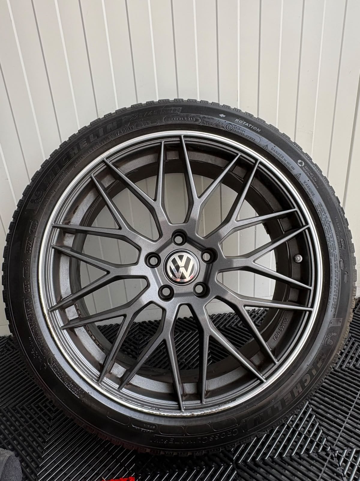 19 inch orginele aez velgen 5x112 VW/Seat/audi/mercedes/BMW, Velg(en), Winterbanden, 235 mm, Ophalen