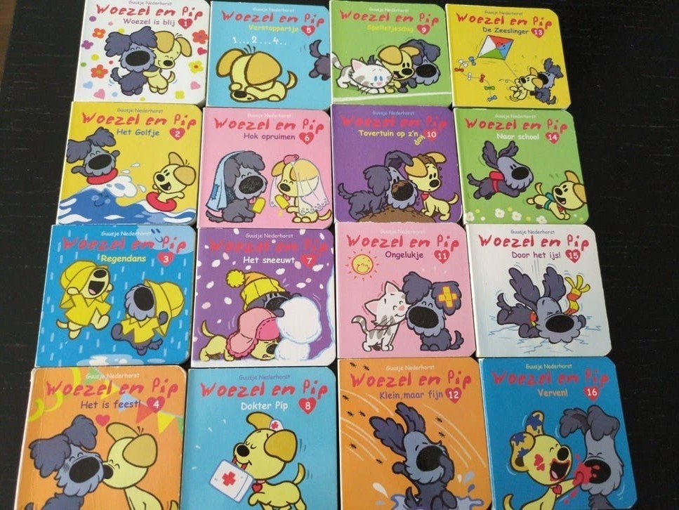 Woezel en Pip Uitdeelboekjes 16 stuks, Boeken, Kinderboeken | Baby's en Peuters, Ophalen of Verzenden, Gelezen, Guusje Nederhorst