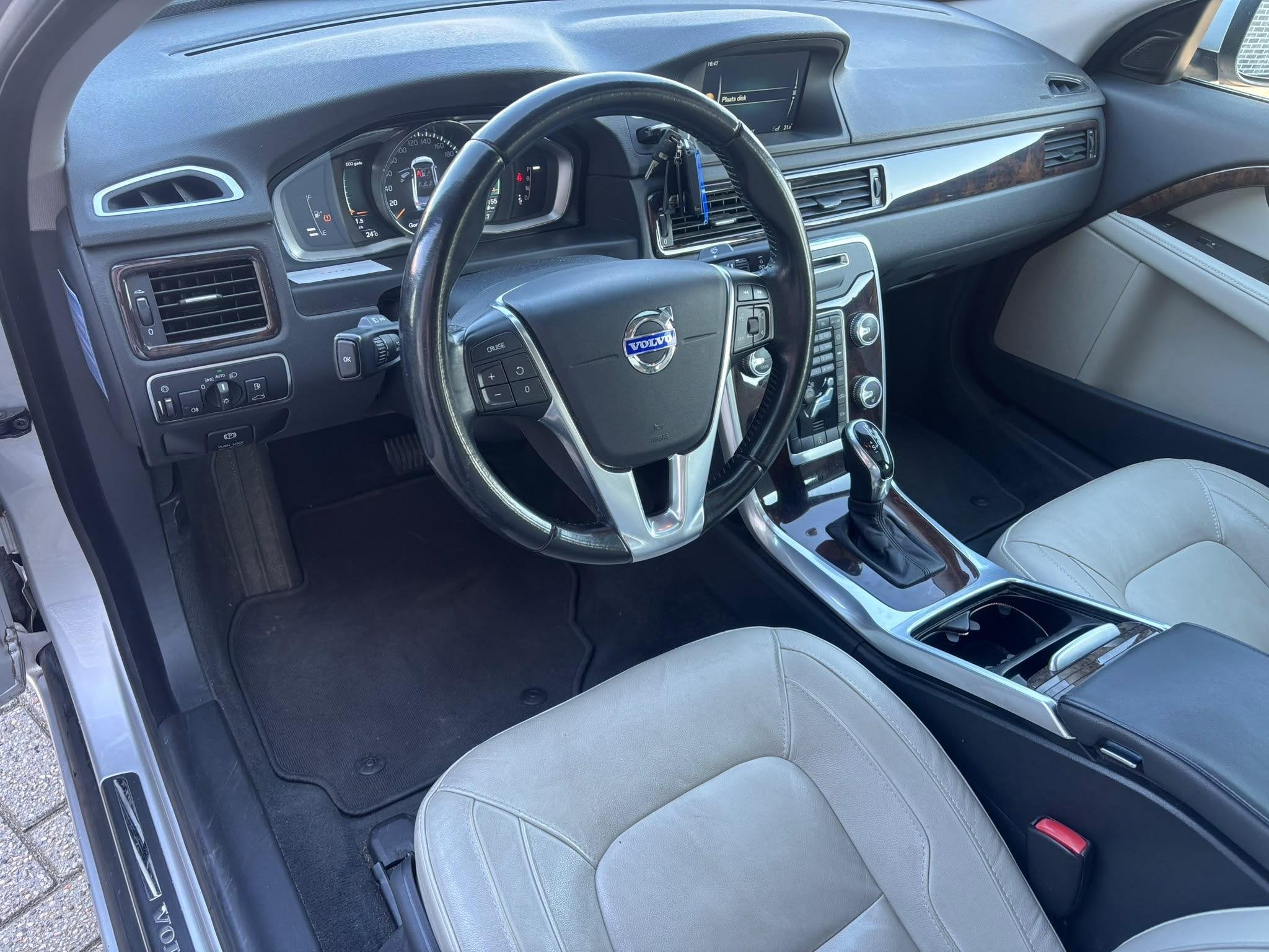 Volvo S80 2.0 T5 Summum | Trekhaak | Parkeersensoren | Schui, Auto's, 4 cilinders, Bedrijf, Sedan, Zilver of Grijs