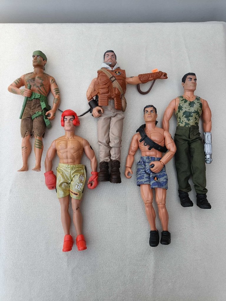 5x Hasbro Action Man figuren 1995-1999, Ophalen of Verzenden, Gebruikt