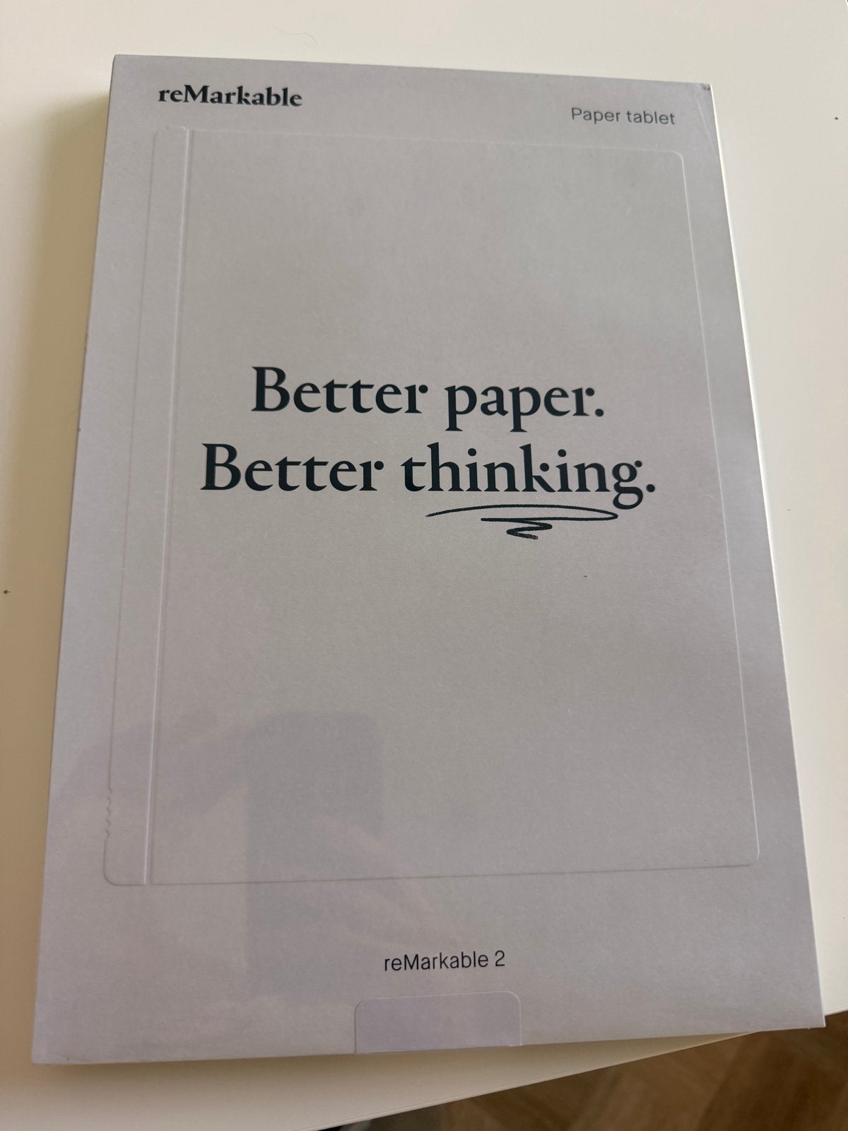 reMarkable 2 Paper Tablet - Nieuw in doos incl. pen en cover, Computers en Software, E-readers, Nieuw, 10 inch of meer, 8 GB, Touchscreen