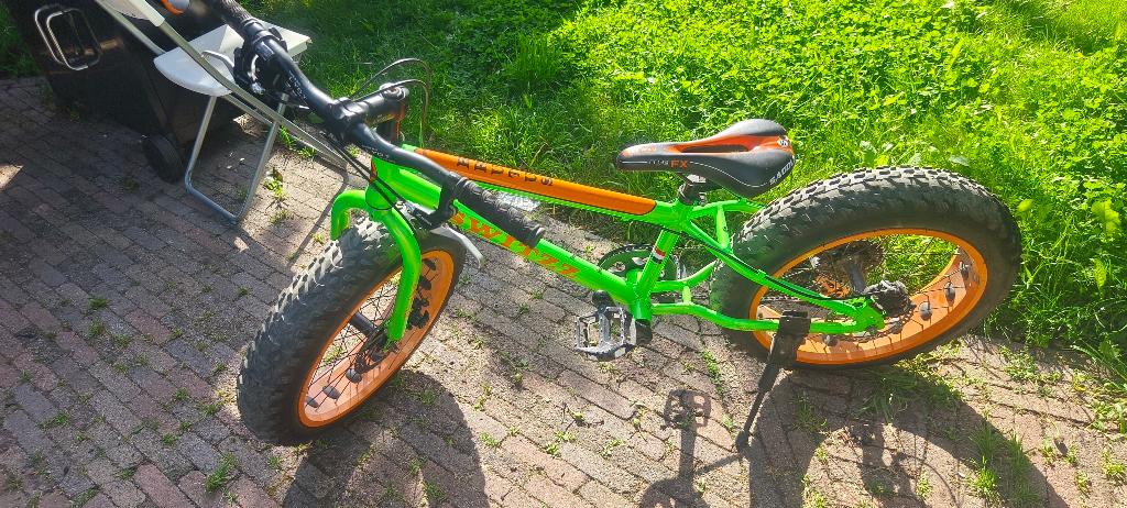 Malii Brutus Fatbike 20 inch, 8 versnellingen, Ophalen, Zo goed als nieuw, Schijfrem, 20 inch of meer