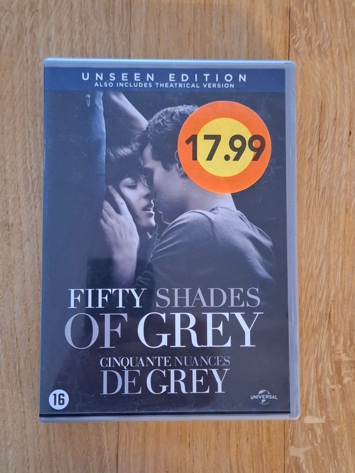 Fifty Shades of Grey - Unseen Edition DVD (NL ondertiteld), Cd's en Dvd's, Ophalen of Verzenden, Nieuw in verpakking