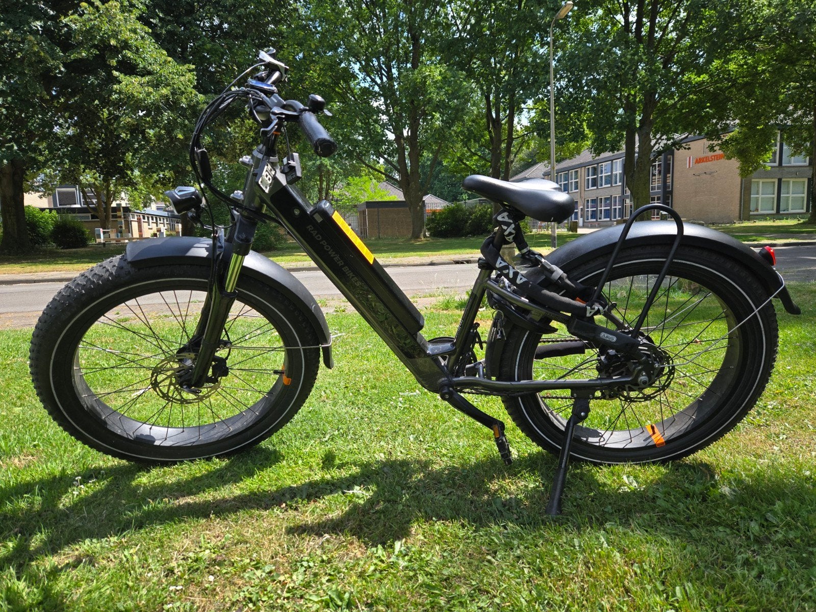 RadRhino 6 plus step through elektrische fiets, Gebruikt, Minder dan 47 cm, 50 km per accu of meer, Ophalen